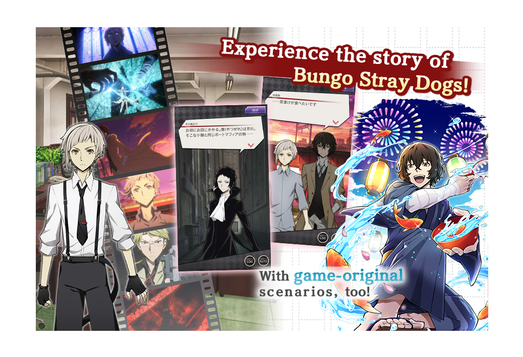 Ability Fling Puzzle Game Bungo Stray Dogs: Tales of the Lost